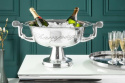 Invicta Interior INVICTA chłodziarka do szampana CHAMPAGNE srebrna - metalowa
