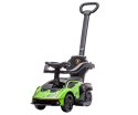 Milly Mally Pojazd z rączką LAMBORGHINI ESSENZA SC V12 Green - jeździk samochód zielony, skrętne koła, kierownica z dźwiękiem Milly Mally Pojazd z rączką LAMBORGHINI ESSENZA SC V12 Green - jeździk samochód zielony, skrętne koła, kierownica z dźwiękiem