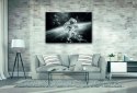 SIGNAL OBRAZ COSMONAUT 120X80 - obraz na szkle hartowanym - kosmonauta, czarno biały SIGNAL OBRAZ COSMONAUT 120X80 - obraz na szkle hartowanym - kosmonauta, czarno biały