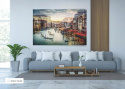 SIGNAL OBRAZ VENICE 120X80 - obraz na szkle hartowanym, Venecja pejzaż SIGNAL OBRAZ VENICE 120X80 - obraz na szkle hartowanym, Venecja pejzaż