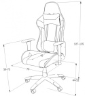 SIGNAL FOTEL OBROTOWY VIPER CZARNY/NIEBIESKI TILT 140 kg gamingowy Gamingowe