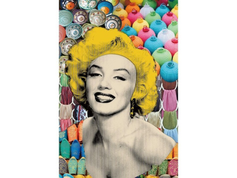 SIGNAL OBRAZ MARYLIN (LADY MONROE) 80X120 - obraz na szkle hartowanym wielokolorowy SIGNAL OBRAZ MARYLIN (LADY MONROE) 80X120 - obraz na szkle hartowanym wielokolorowy