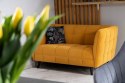SIGNAL SOFA CASTELLO 2 VELVET CURRY BLUVEL 68 / WENGE SIGNAL SOFA CASTELLO 2 VELVET CURRY BLUVEL 68 / WENGE