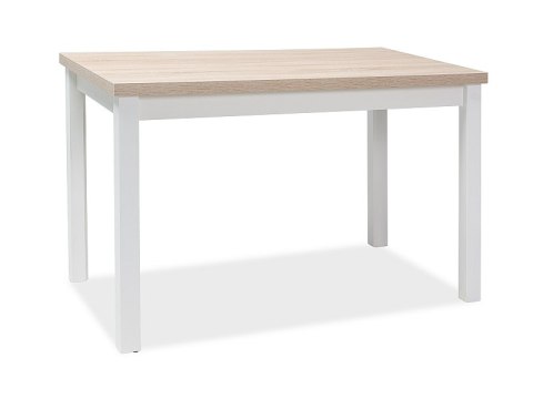 SIGNAL STÓŁ ADAM PŁYTA LAMINOWANA DĄB SONOMA / MDF BIAŁY MAT 120x68 SIGNAL STÓŁ ADAM PŁYTA LAMINOWANA DĄB SONOMA / MDF BIAŁY MAT 120x68