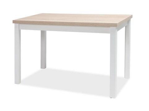 SIGNAL STÓŁ ADAM PŁYTA LAMINOWANA DĄB SONOMA / MDF BIAŁY MAT 120x68 SIGNAL STÓŁ ADAM PŁYTA LAMINOWANA DĄB SONOMA / MDF BIAŁY MAT 120x68