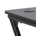Actona ACTONA biurko gameingowe TROOPER czarne - blat MDF laminowany, nogi metalowe - uchwyt na kubek i wieszak na słuchawki Actona ACTONA biurko gameingowe TROOPER czarne - blat MDF laminowany, nogi metalowe - uchwyt na kubek i wieszak na słuchawki