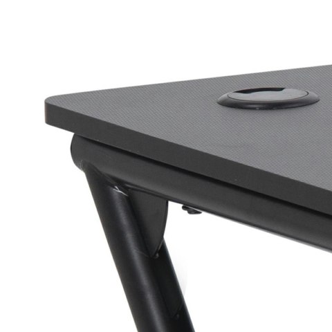 Actona ACTONA biurko gameingowe TROOPER czarne - blat MDF laminowany, nogi metalowe - uchwyt na kubek i wieszak na słuchawki Actona ACTONA biurko gameingowe TROOPER czarne - blat MDF laminowany, nogi metalowe - uchwyt na kubek i wieszak na słuchawki