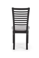 Halmar GERARD6 krzesło czarny / tap: velvet Monolith 85 (popiel)