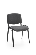 Halmar ISO krzesło C38 ciemnoszary tkanina/stal lakierowana proszkowo Halmar ISO krzesło C38 ciemnoszary tkanina/stal lakierowana proszkowo