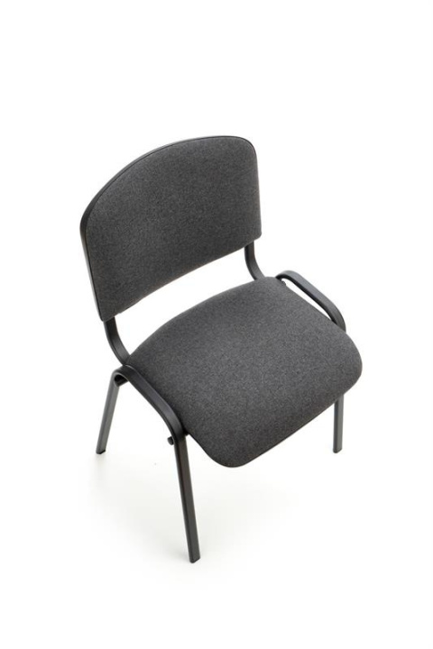 Halmar ISO krzesło C38 ciemnoszary tkanina/stal lakierowana proszkowo Halmar ISO krzesło C38 ciemnoszary tkanina/stal lakierowana proszkowo
