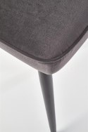 Halmar K399 krzesło popielaty tkanina / stal malowana Halmar K399 krzesło popielaty tkanina / stal malowana