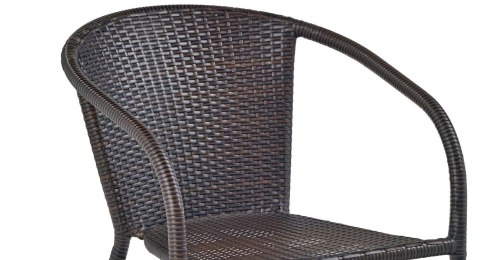 Halmar MIDAS krzesło ciemny brąz rattan syntetyczny / stal Halmar MIDAS krzesło ciemny brąz rattan syntetyczny / stal