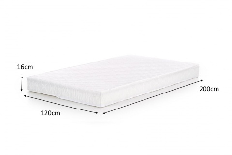 Halmar POLARIS materac sprężynowy 120x200 cm, pokrowiec tkanina żakardowa pikowana Halmar POLARIS materac sprężynowy 120x200 cm, pokrowiec tkanina żakardowa pikowana