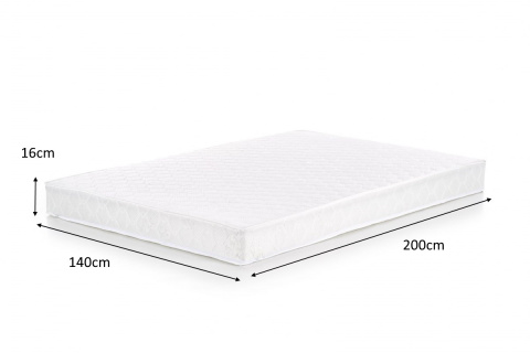 Halmar POLARIS materac sprężynowy 140x200 cm, pokrowiec tkanina żakardowa pikowana Halmar POLARIS materac sprężynowy 140x200 cm, pokrowiec tkanina żakardowa pikowana
