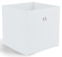 Halmar WINNY szuflada biały składany pojemnik, kosz, organizer na zabawki, dokumenty, bieliznę, czapki, szaliki