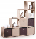 Halmar regał LUINI dąb sonoma-MDF laminowany139x33 Halmar regał LUINI dąb sonoma-MDF laminowany139x33