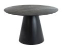 SIGNAL STÓŁ do jadalni ANGEL SZARY EFEKT MARMURU/CZARNY MAT FI120 - okrągły, blat MDF laminowany podstawa MDF SIGNAL STÓŁ do jadalni ANGEL SZARY EFEKT MARMURU/CZARNY MAT FI120 - okrągły, blat MDF laminowany podstawa MDF