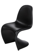 D2.DESIGN Krzesło Balance wytrzymałe i lekkie, tworzywo PP czarne, można szaplować D2.DESIGN Krzesło Balance wytrzymałe i lekkie, tworzywo PP czarne, można szaplować