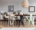 D2.DESIGN Krzesło Paris Arms zielone inspirowane T olix, metalowe sztaplowanie D2.DESIGN Krzesło Paris Arms zielone inspirowane T olix, metalowe sztaplowanie