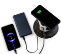 Fun Desk Uniwersalny przedłużacz sieciowy Logan Inc WSB4-2 + USB, ładowanie indukcyjne Fun Desk Uniwersalny przedłużacz sieciowy Logan Inc WSB4-2 + USB, ładowanie indukcyjne