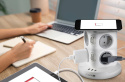 Fun Desk Uniwersalny przedłużacz sieciowy Logan WSG8-2 + USB, ładowanie indukcyjne Fun Desk Uniwersalny przedłużacz sieciowy Logan WSG8-2 + USB, ładowanie indukcyjne