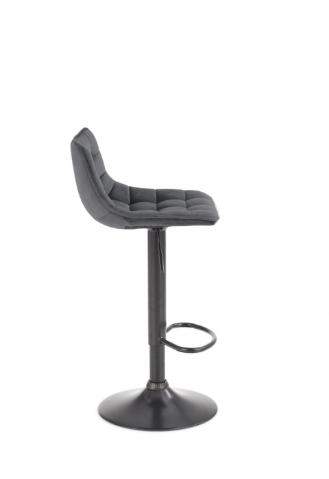 Halmar H95 hoker popiel velvet, stal malowana, reulacja wysokości Halmar H95 hoker popiel velvet, stal malowana, reulacja wysokości