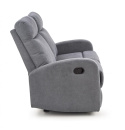 SOFA KANAPA Z FUNKCJĄ ROZKŁADANIA OSLO 2S zestaw wypoczynkowy, CIEMNY POPIEL TKANINA Halmar SOFA KANAPA Z FUNKCJĄ ROZKŁADANIA OSLO 2S zestaw wypoczynkowy, CIEMNY POPIEL TKANINA Halmar
