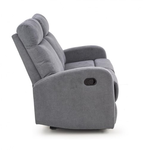 SOFA KANAPA Z FUNKCJĄ ROZKŁADANIA OSLO 2S zestaw wypoczynkowy, CIEMNY POPIEL TKANINA Halmar SOFA KANAPA Z FUNKCJĄ ROZKŁADANIA OSLO 2S zestaw wypoczynkowy, CIEMNY POPIEL TKANINA Halmar