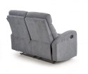 SOFA KANAPA Z FUNKCJĄ ROZKŁADANIA OSLO 2S zestaw wypoczynkowy, CIEMNY POPIEL TKANINA Halmar SOFA KANAPA Z FUNKCJĄ ROZKŁADANIA OSLO 2S zestaw wypoczynkowy, CIEMNY POPIEL TKANINA Halmar
