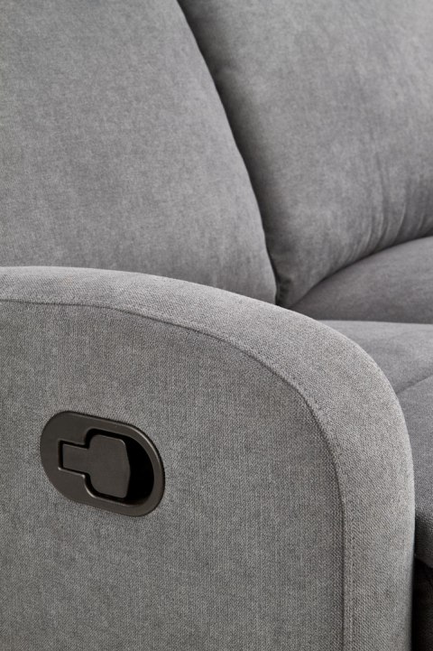 SOFA KANAPA Z FUNKCJĄ ROZKŁADANIA OSLO 2S zestaw wypoczynkowy, CIEMNY POPIEL TKANINA Halmar SOFA KANAPA Z FUNKCJĄ ROZKŁADANIA OSLO 2S zestaw wypoczynkowy, CIEMNY POPIEL TKANINA Halmar