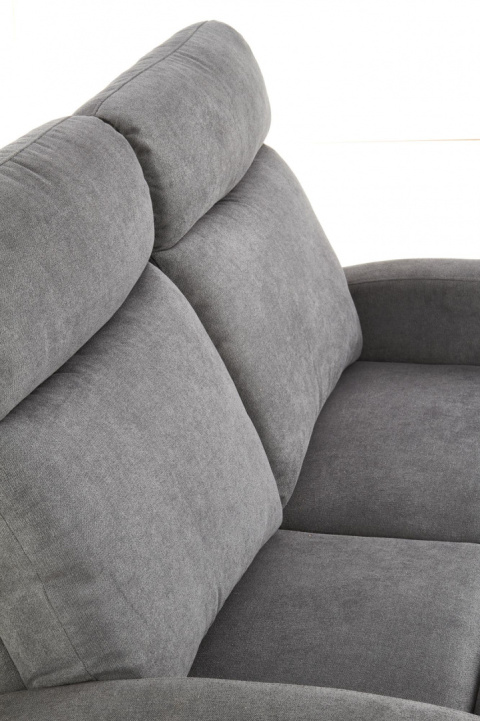 SOFA KANAPA Z FUNKCJĄ ROZKŁADANIA OSLO 2S zestaw wypoczynkowy, CIEMNY POPIEL TKANINA Halmar SOFA KANAPA Z FUNKCJĄ ROZKŁADANIA OSLO 2S zestaw wypoczynkowy, CIEMNY POPIEL TKANINA Halmar