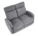 SOFA KANAPA Z FUNKCJĄ ROZKŁADANIA OSLO 2S zestaw wypoczynkowy, CIEMNY POPIEL TKANINA Halmar SOFA KANAPA Z FUNKCJĄ ROZKŁADANIA OSLO 2S zestaw wypoczynkowy, CIEMNY POPIEL TKANINA Halmar