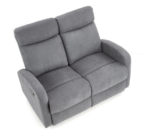 SOFA KANAPA Z FUNKCJĄ ROZKŁADANIA OSLO 2S zestaw wypoczynkowy, CIEMNY POPIEL TKANINA Halmar SOFA KANAPA Z FUNKCJĄ ROZKŁADANIA OSLO 2S zestaw wypoczynkowy, CIEMNY POPIEL TKANINA Halmar