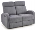 SOFA KANAPA Z FUNKCJĄ ROZKŁADANIA OSLO 2S zestaw wypoczynkowy, CIEMNY POPIEL TKANINA Halmar SOFA KANAPA Z FUNKCJĄ ROZKŁADANIA OSLO 2S zestaw wypoczynkowy, CIEMNY POPIEL TKANINA Halmar