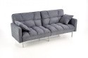 SOFA KANAPA ROZKŁADANA ROBERTO Halmar FUNKCJA SPANIA tapicerowana CIEMNY POPIELATY TKANINA SOFA KANAPA ROZKŁADANA ROBERTO Halmar FUNKCJA SPANIA tapicerowana CIEMNY POPIELATY TKANINA