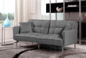 SOFA KANAPA ROZKŁADANA ROBERTO Halmar FUNKCJA SPANIA tapicerowana CIEMNY POPIELATY TKANINA SOFA KANAPA ROZKŁADANA ROBERTO Halmar FUNKCJA SPANIA tapicerowana CIEMNY POPIELATY TKANINA