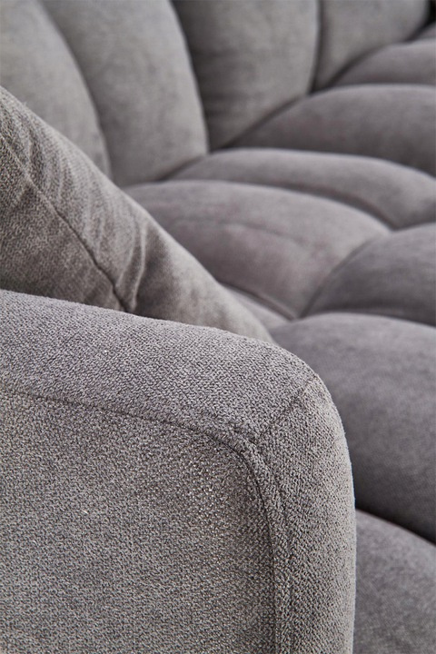 SOFA KANAPA ROZKŁADANA ROBERTO Halmar FUNKCJA SPANIA tapicerowana CIEMNY POPIELATY TKANINA SOFA KANAPA ROZKŁADANA ROBERTO Halmar FUNKCJA SPANIA tapicerowana CIEMNY POPIELATY TKANINA