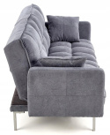 SOFA KANAPA ROZKŁADANA ROBERTO Halmar FUNKCJA SPANIA tapicerowana CIEMNY POPIELATY TKANINA SOFA KANAPA ROZKŁADANA ROBERTO Halmar FUNKCJA SPANIA tapicerowana CIEMNY POPIELATY TKANINA