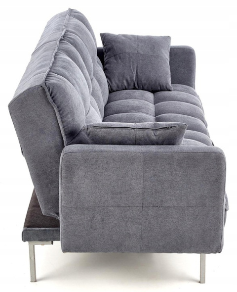 SOFA KANAPA ROZKŁADANA ROBERTO Halmar FUNKCJA SPANIA tapicerowana CIEMNY POPIELATY TKANINA SOFA KANAPA ROZKŁADANA ROBERTO Halmar FUNKCJA SPANIA tapicerowana CIEMNY POPIELATY TKANINA