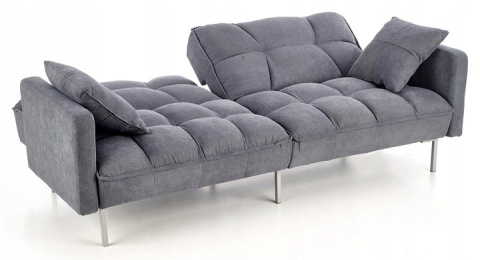SOFA KANAPA ROZKŁADANA ROBERTO Halmar FUNKCJA SPANIA tapicerowana CIEMNY POPIELATY TKANINA SOFA KANAPA ROZKŁADANA ROBERTO Halmar FUNKCJA SPANIA tapicerowana CIEMNY POPIELATY TKANINA