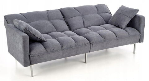SOFA KANAPA ROZKŁADANA ROBERTO Halmar FUNKCJA SPANIA tapicerowana CIEMNY POPIELATY TKANINA SOFA KANAPA ROZKŁADANA ROBERTO Halmar FUNKCJA SPANIA tapicerowana CIEMNY POPIELATY TKANINA