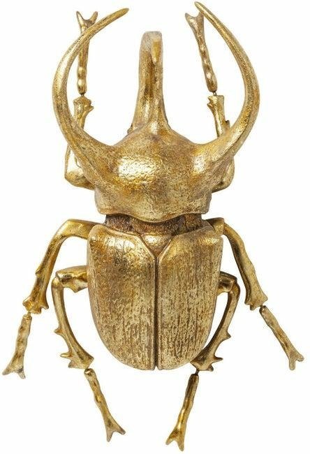 Kare Design KARE dekoracja ścienna ATLAS BEETLE złota w kształcie chrabąszcza, ozdoba na ścinę, meble Kare Design KARE dekoracja ścienna ATLAS BEETLE złota w kształcie chrabąszcza, ozdoba na ścinę, meble