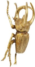Kare Design KARE dekoracja ścienna ATLAS BEETLE złota w kształcie chrabąszcza, ozdoba na ścinę, meble Kare Design KARE dekoracja ścienna ATLAS BEETLE złota w kształcie chrabąszcza, ozdoba na ścinę, meble