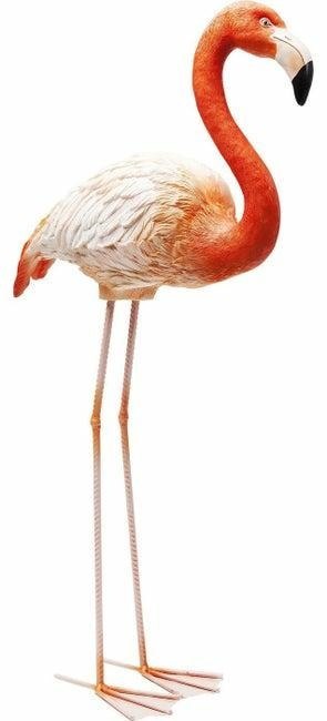 Kare Design KARE dekoracja stojąca FLAMINGO ROAD - flaming pomarańczowo - biały z żywicy polimerowej, dekoracja do ogrodu Kare Design KARE dekoracja stojąca FLAMINGO ROAD - flaming pomarańczowo - biały z żywicy polimerowej, dekoracja do ogrodu