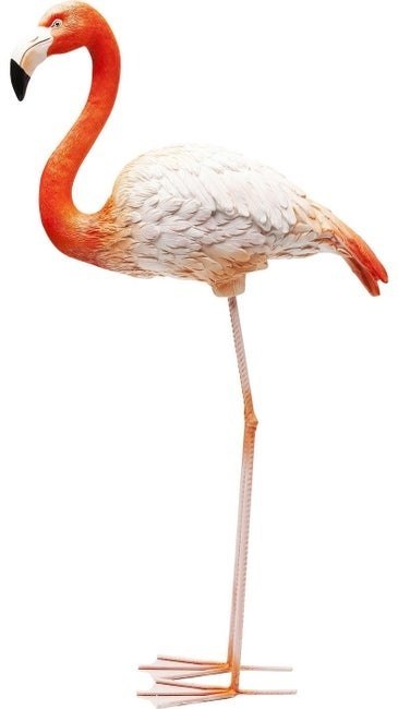 Kare Design KARE dekoracja stojąca FLAMINGO ROAD - flaming pomarańczowo - biały z żywicy polimerowej, dekoracja do ogrodu Kare Design KARE dekoracja stojąca FLAMINGO ROAD - flaming pomarańczowo - biały z żywicy polimerowej, dekoracja do ogrodu