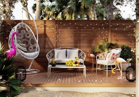 Kare Design KARE dekoracja stojąca FLAMINGO ROAD - flaming pomarańczowo - biały z żywicy polimerowej, dekoracja do ogrodu Kare Design KARE dekoracja stojąca FLAMINGO ROAD - flaming pomarańczowo - biały z żywicy polimerowej, dekoracja do ogrodu