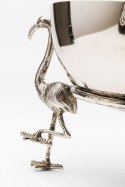 Kare Design KARE miska dekoracyjna FLAMINGO - miska na przekąski, owoce, pojemnik na lód do alkoholu - niklowane aluminium