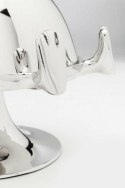 Kare Design KARE patera / klosz na ciasto BUNNY - srebrny klosz królik z paterą na przekąski, owoce Kare Design KARE patera / klosz na ciasto BUNNY - srebrny klosz królik z paterą na przekąski, owoce
