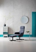 Kare Design KARE stolik kawowy EASY LIVING 46 transparentny - okrągły szklany stolik, chromowana podstawa zakończona rolkami Kare Design KARE stolik kawowy EASY LIVING 46 transparentny - okrągły szklany stolik, chromowana podstawa zakończona rolkami