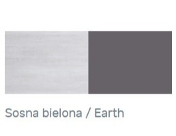 PÓŁKA WISZĄCA MEBLE MŁODZIEŻOWE NEXT System NX15 Meblar - Sosna bielona / Earth szara PŁYTA LAMINOWANA DO POKOJU NASTOLATKA PÓŁKA WISZĄCA MEBLE MŁODZIEŻOWE NEXT System NX15 Meblar - Sosna bielona / Earth szara PŁYTA LAMINOWANA DO POKOJU NASTOLATKA